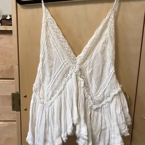 Free people detailed tank
